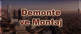 evden eve nakliyat demonte ve montaj
